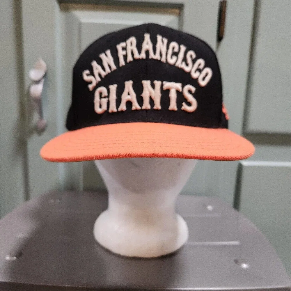 VTG San Francisco Giants American Needle Script MLB Cooperstown Snapback Hat Cap